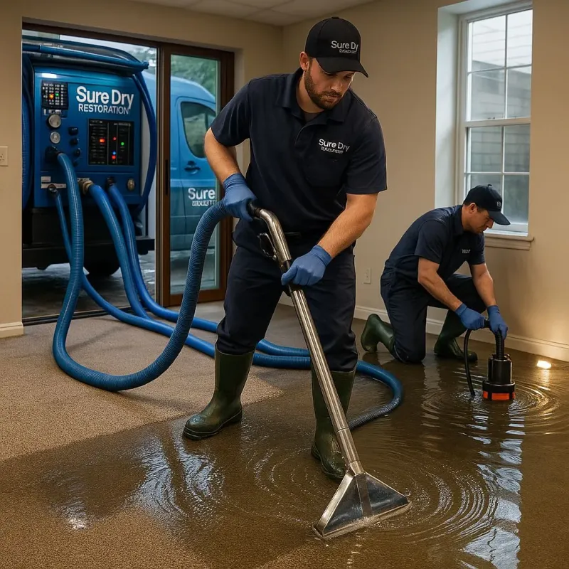 Water Extraction and Removal process in Hazel Dell, WA